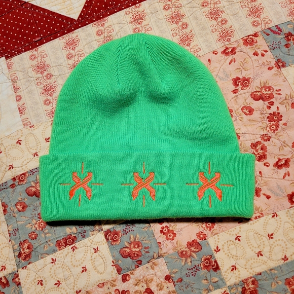 Excision Other - Neon Green Excision Beanie